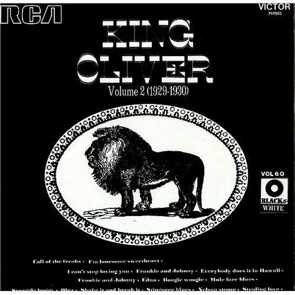 King Oliver Volume 2 (1929-1930) French vinyl LP album (LP record) 741055