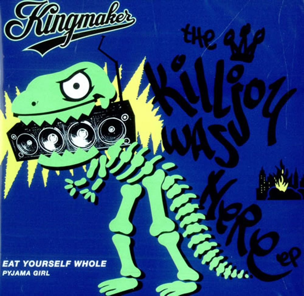 Kingmaker The Killjoy Was Here EP UK 7" vinyl single (7 inch record / 45) SCORCHG5