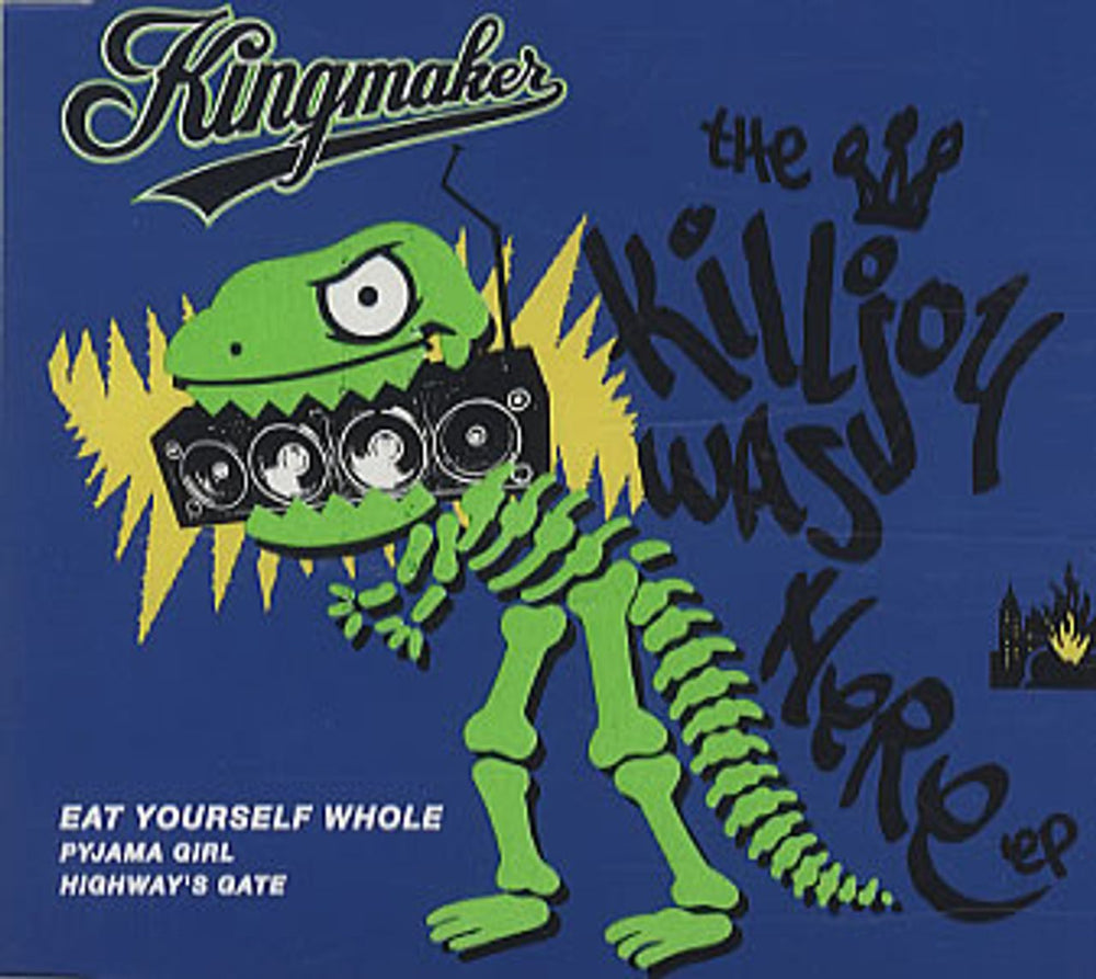 Kingmaker The Killjoy Was Here EP UK CD single (CD5 / 5") SCORCHCD5