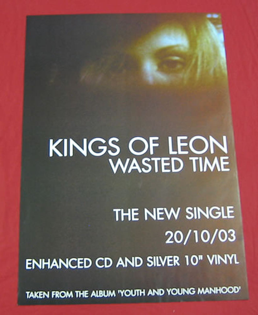 Kings Of Leon Wasted Time UK poster