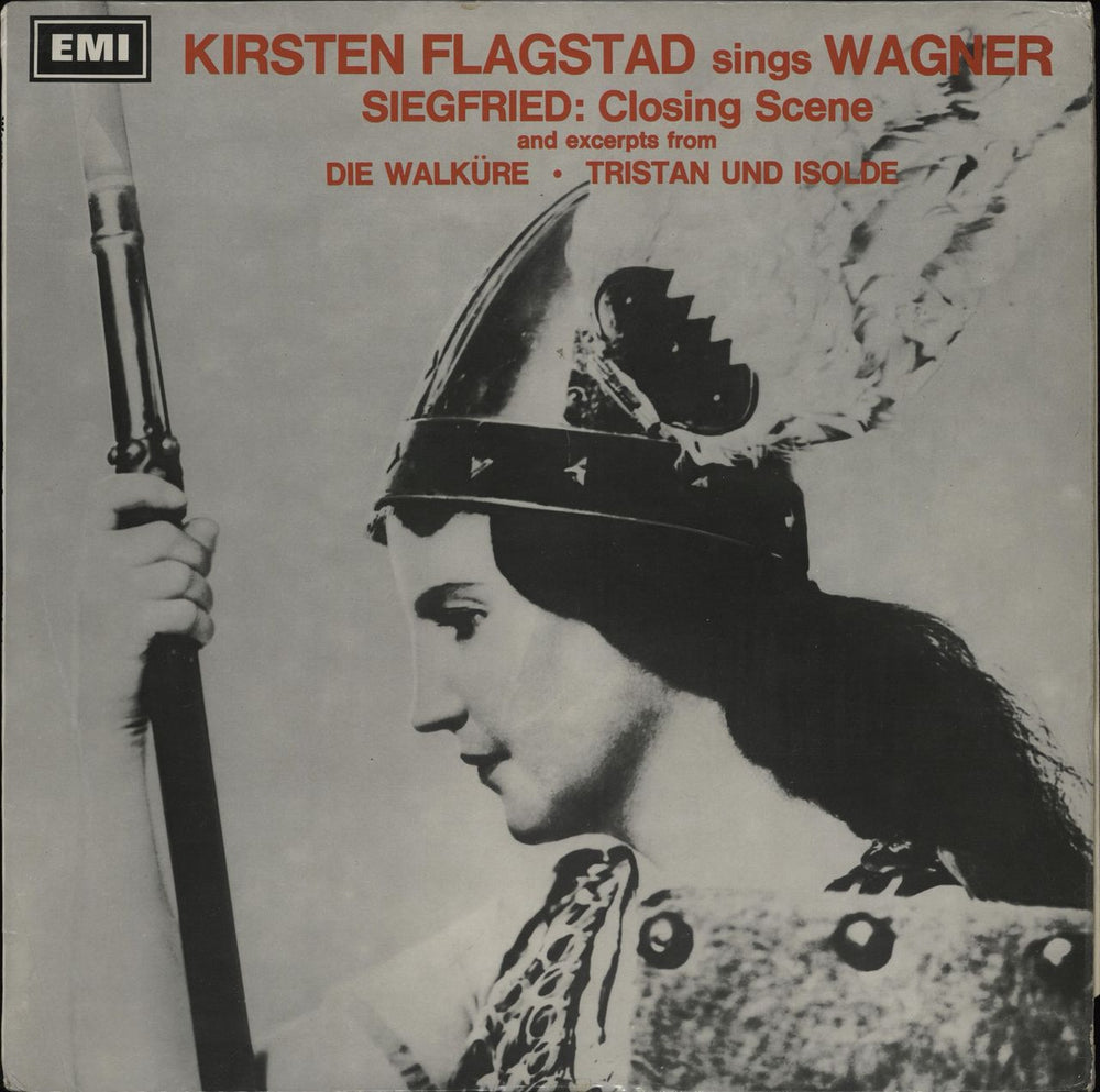 Kirsten Flagstad Kirsten Flagstad Sings Wagner UK vinyl LP album (LP record) HQM1138