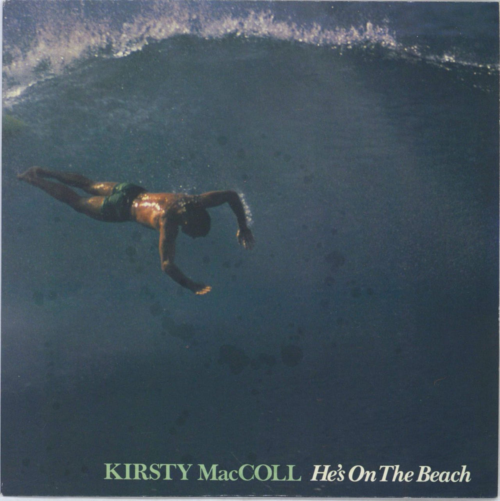 Kirsty MacColl He's On The Beach UK 7" vinyl single (7 inch record / 45) BUY225