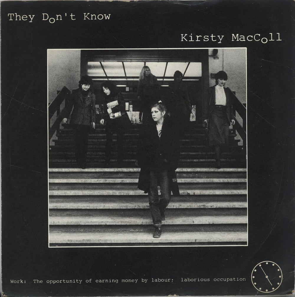 Kirsty MacColl They Don't Know + p/s UK 7" vinyl single (7 inch record / 45) BUY47