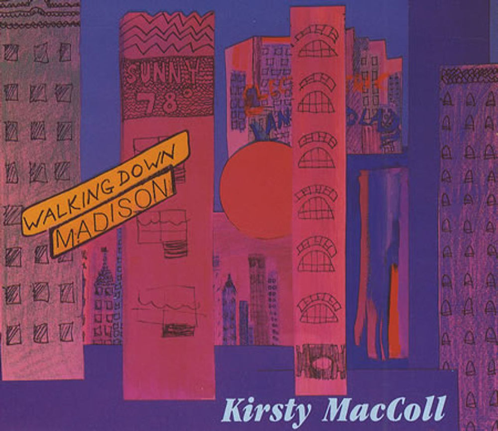 Kirsty MacColl Walking Down Madison UK CD single (CD5 / 5") VSCDT1348