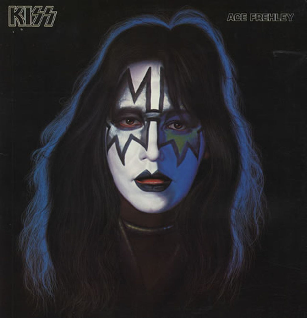 Kiss Ace Frehley + Mural Poster US vinyl LP album (LP record) NBLP7121