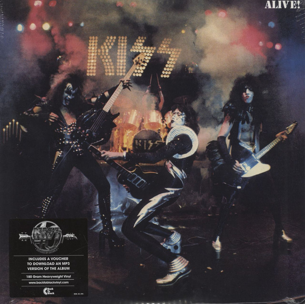 Kiss Alive! - 180g - Sealed US 2-LP vinyl record set (Double LP Album) B0019817-01