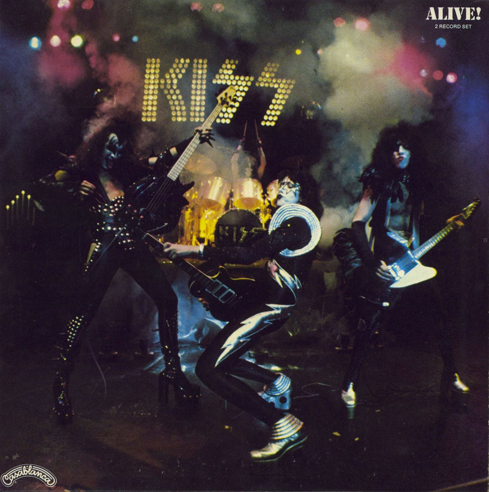 Kiss Alive - Test Pressing UK 2-LP vinyl record set (Double LP Album) CALD5001