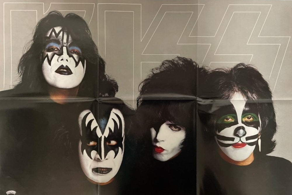 Kiss Dynasty + Poster UK vinyl LP album (LP record) KISLPDY14379