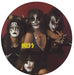 Kiss Interview Picture Disc UK picture disc LP (vinyl picture disc album) MM1205