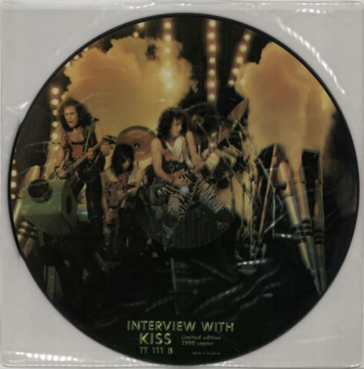 KISS limited edition popular interview picture disc collection