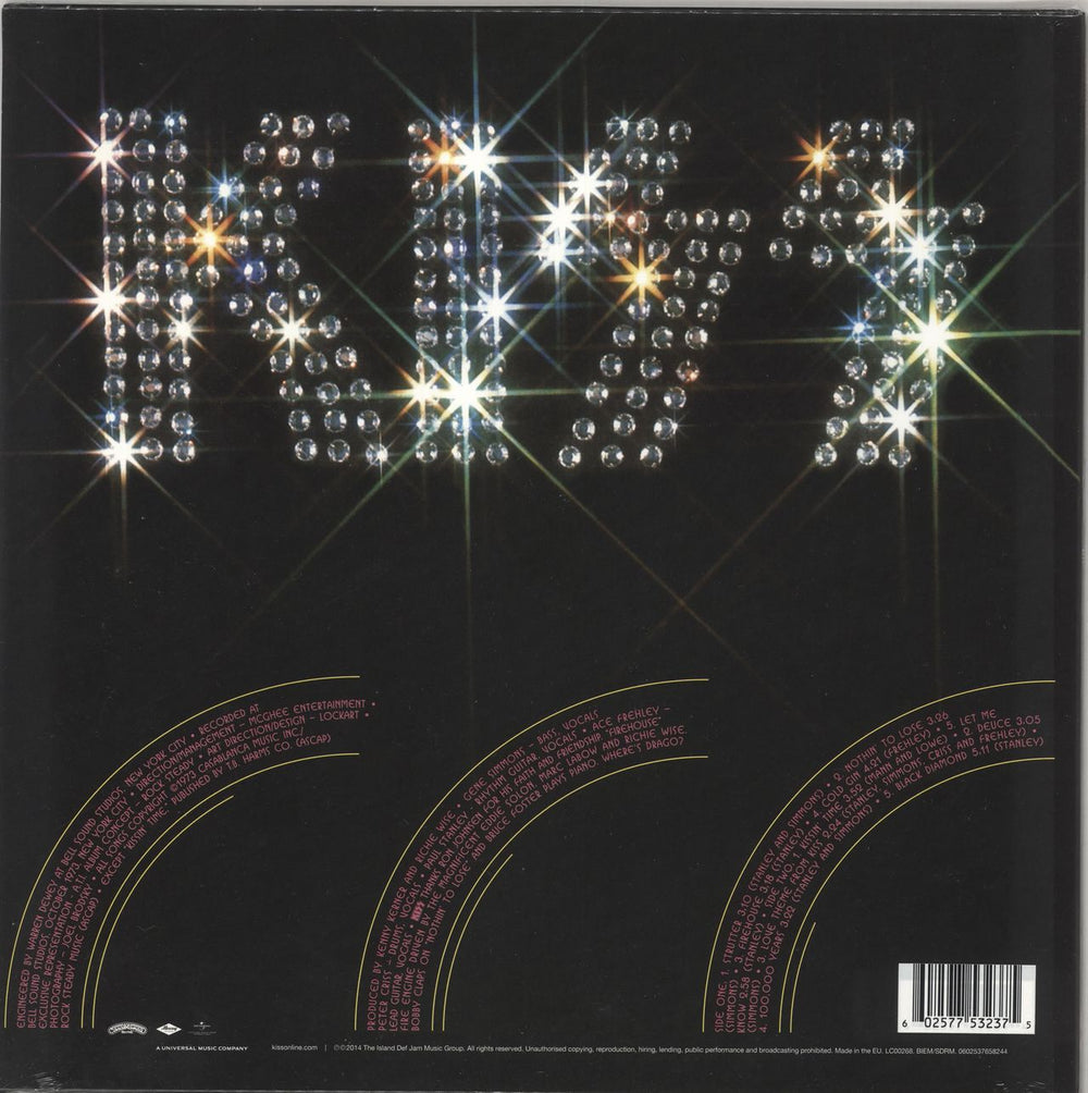 Kiss Kiss - 180gram Smoky Black Vinyl - Sealed UK vinyl LP album (LP record) 602577532375