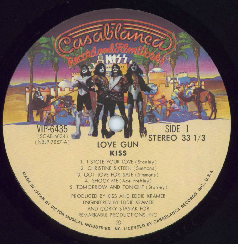 Kiss Love Gun - complete + Wide Obi Japanese Vinyl LP — RareVinyl.com