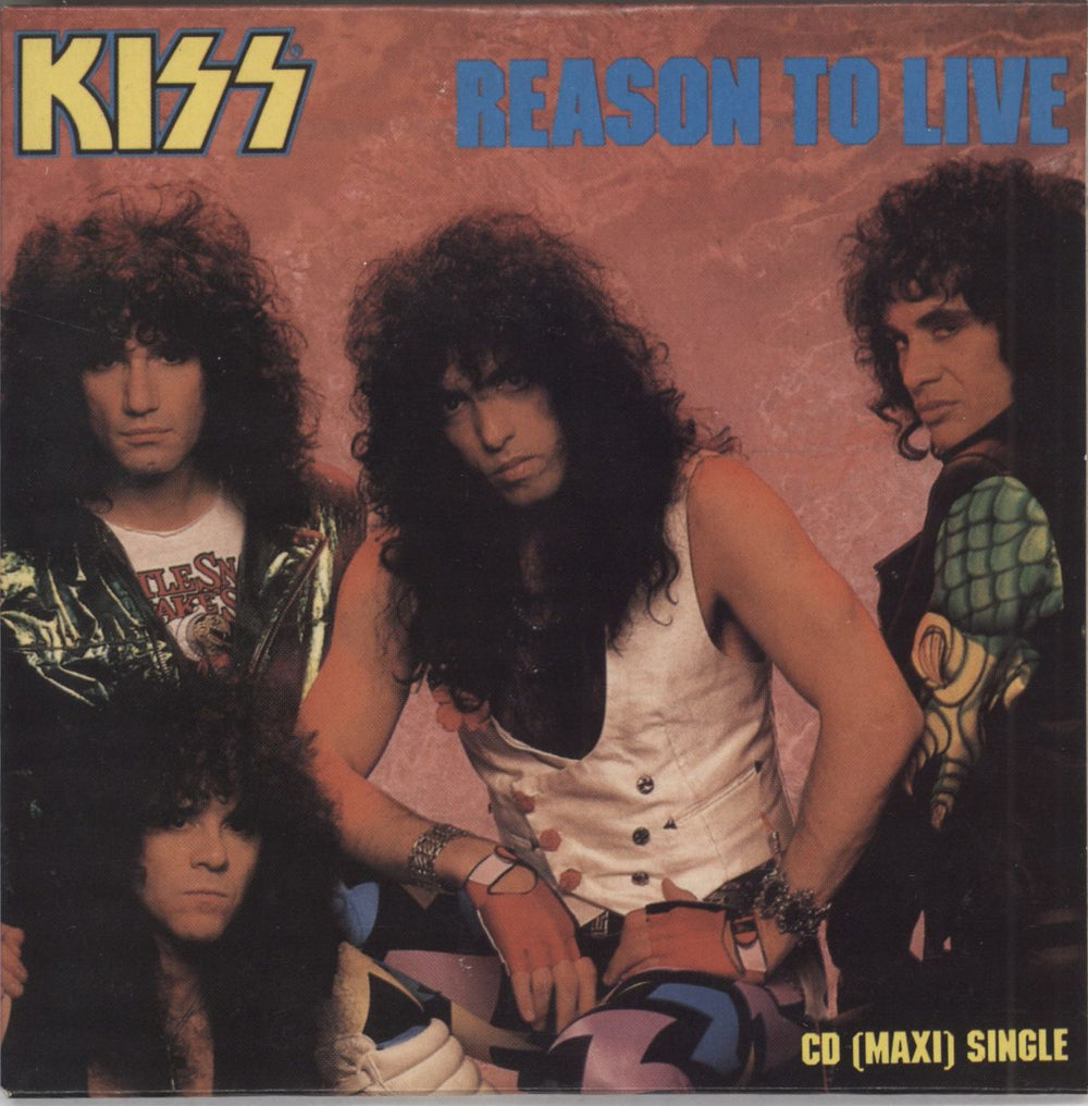 Kiss Reason To Live German CD single (CD5 / 5") KISCD8