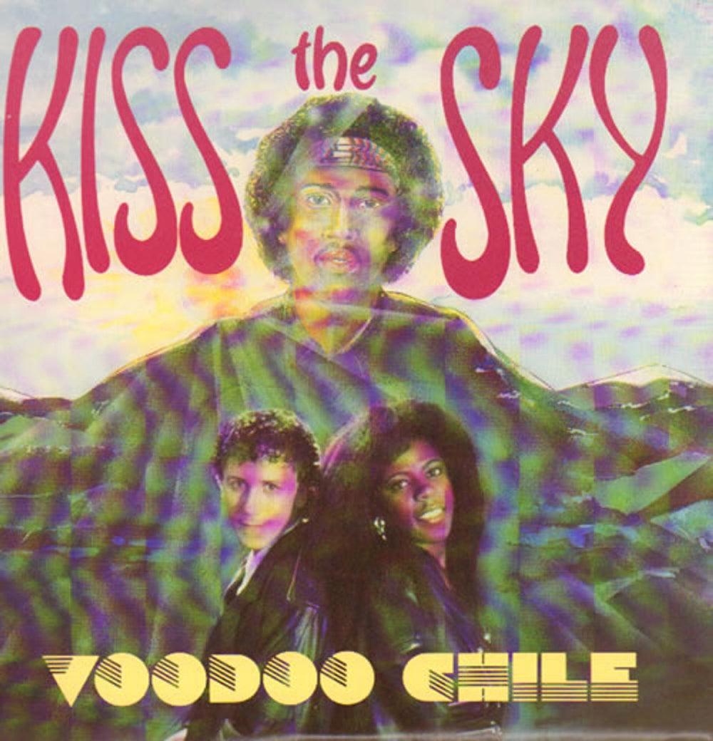 Kiss The Sky Voodoo Chile UK 7" vinyl single (7 inch record / 45) PAUL92