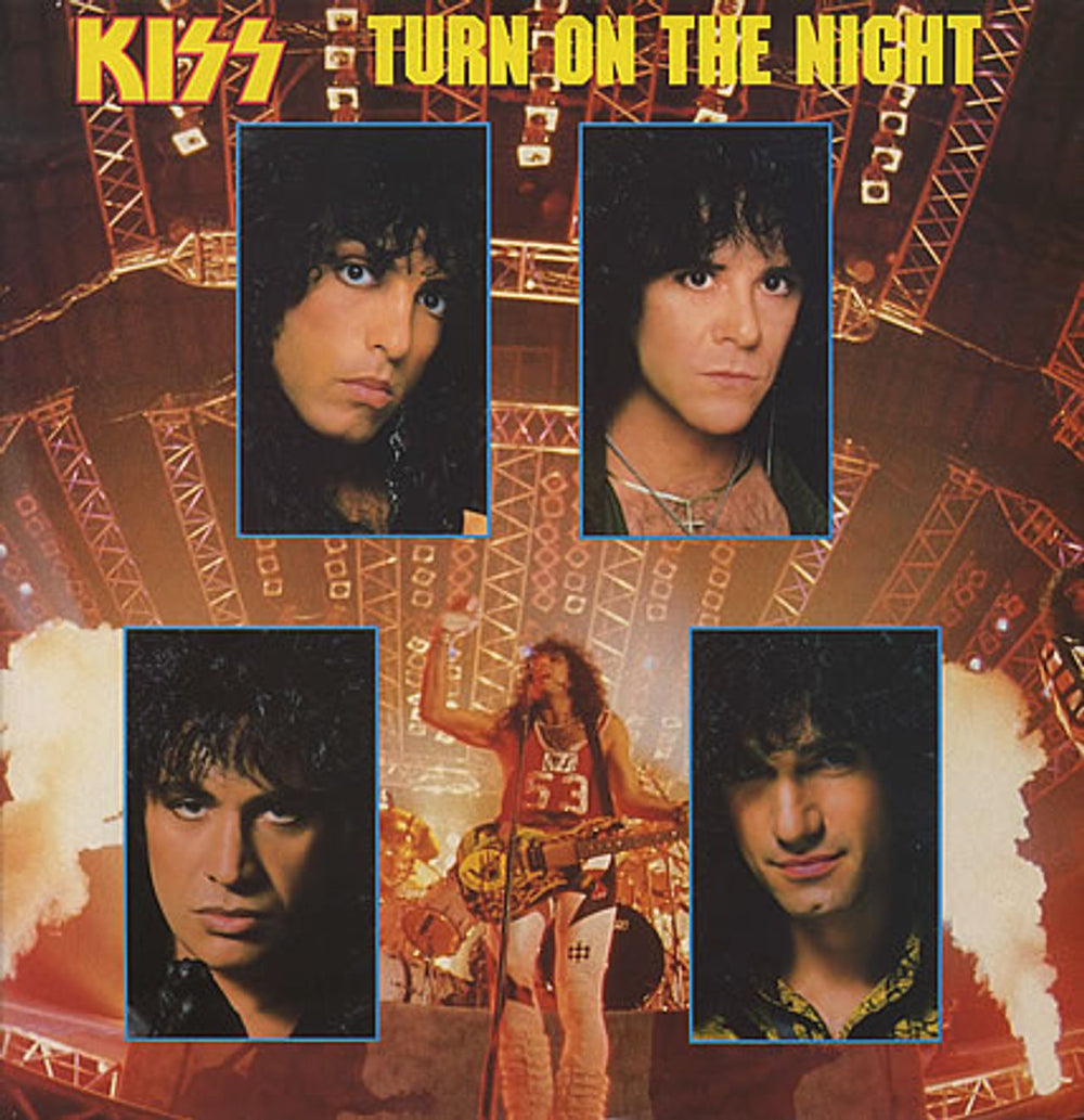 Kiss Turn On The Night UK 12" vinyl single (12 inch record / Maxi-single) KISS912