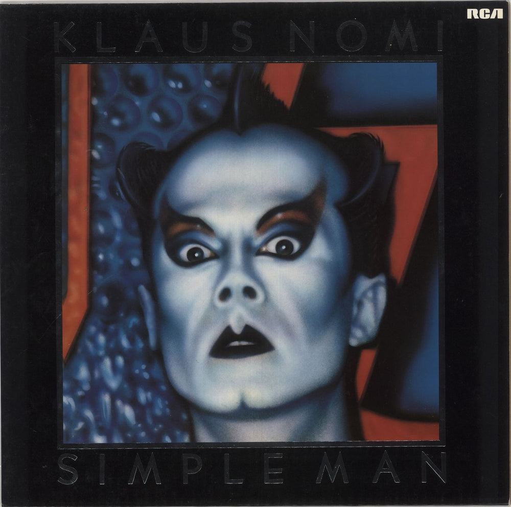 Klaus Nomi Simple Man German vinyl LP album (LP record) PL70229