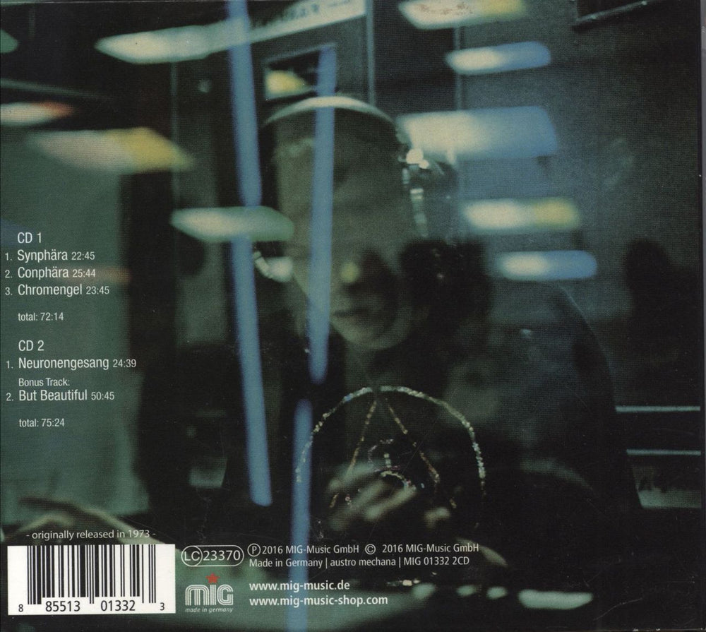 Klaus Schulze Cyborg German 2 CD album set (Double CD) 885513013323
