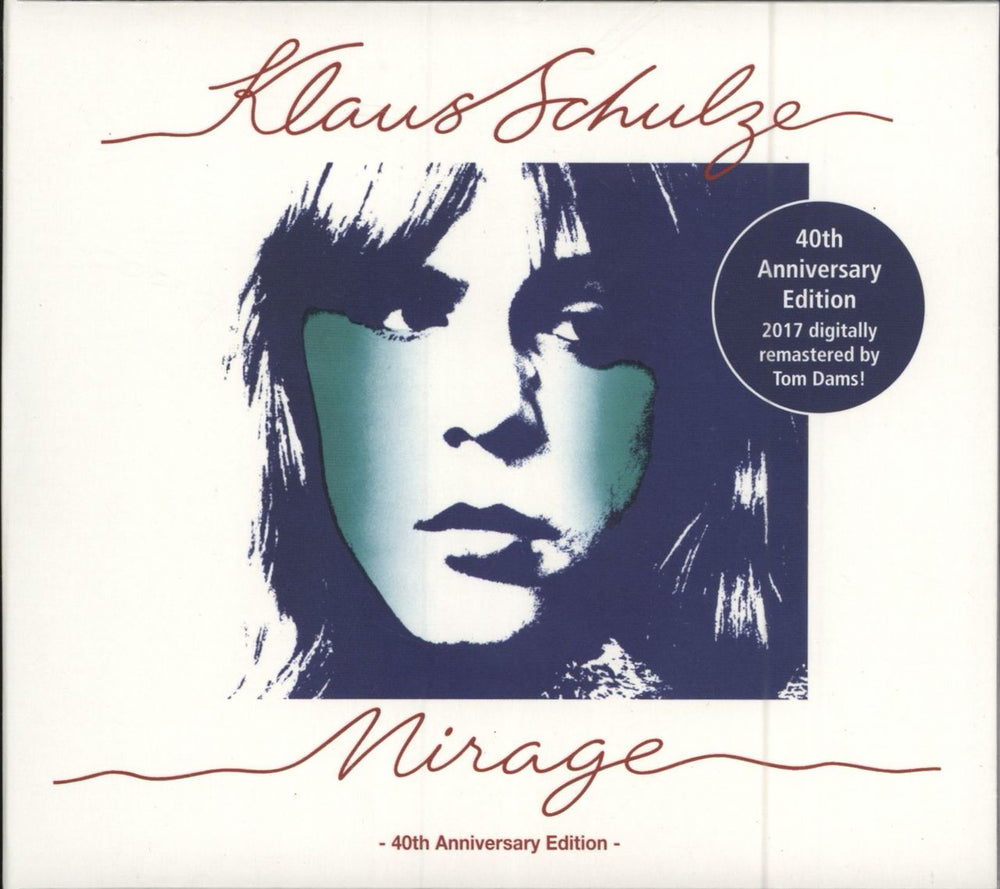 Klaus Schulze Mirage: 40th Anniversary German CD album (CDLP) MIG01560CD