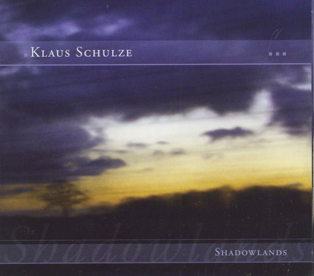 Klaus Schulze Shadowlands German CD album (CDLP) SPV260072CD