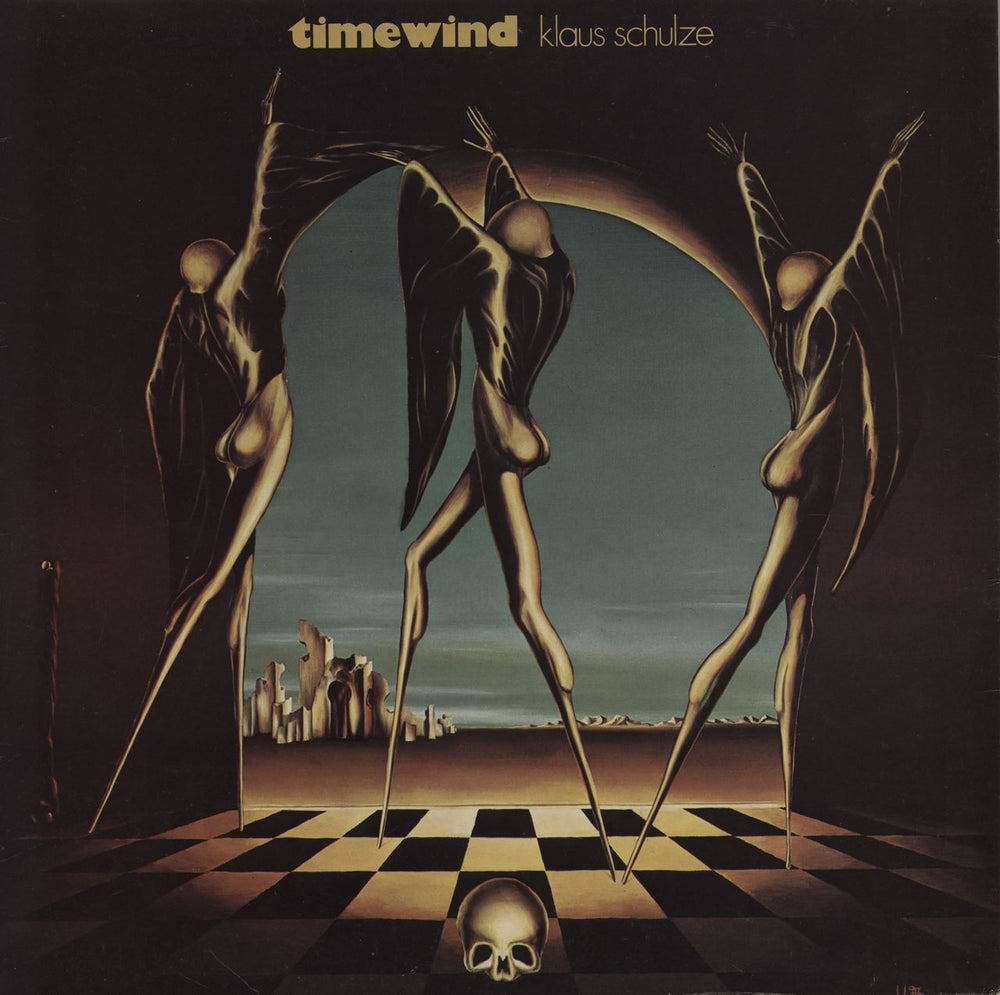 Klaus Schulze Timewind UK vinyl LP album (LP record) CA2006