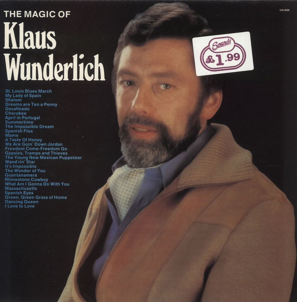 Klaus Wunderlich The Magic Of Klaus Wunderlich UK vinyl LP album (LP record) CN2068