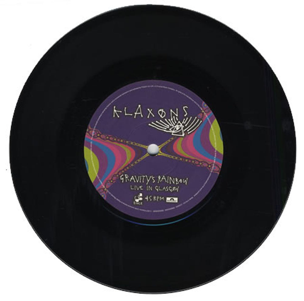 Klaxons Gravity's Rainbow UK 7" vinyl single (7 inch record / 45) RINSE3SX