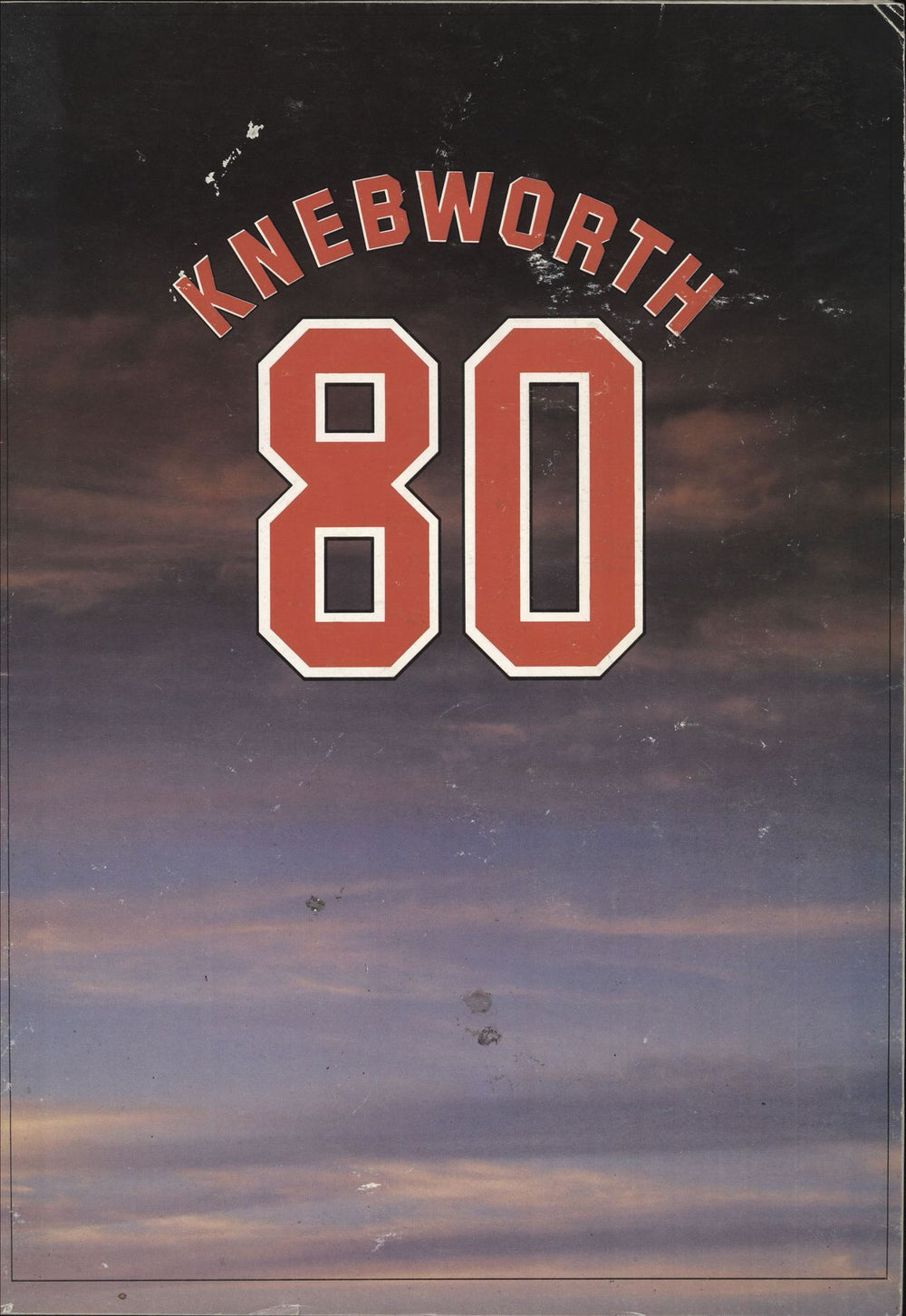 Knebworth Knebworth 80 - EX UK tour programme TOUR PROGRAMME