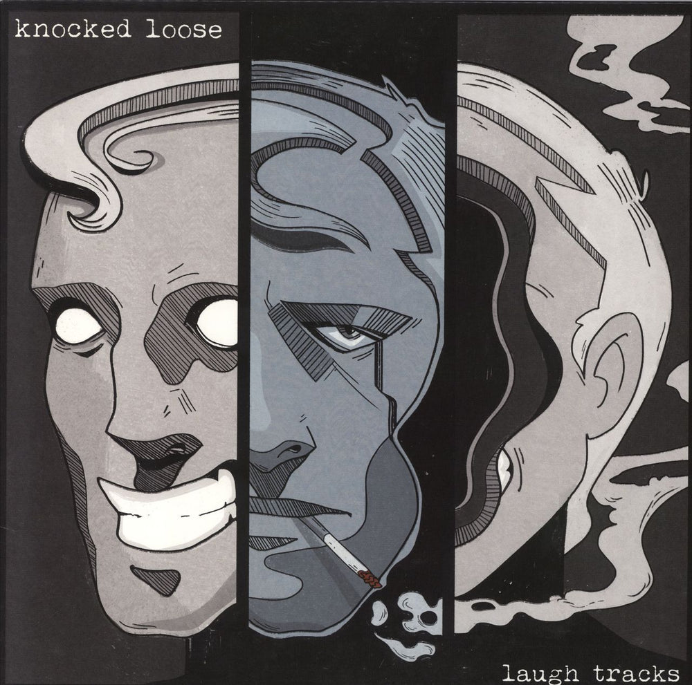 Knocked Loose Laugh Tracks - White Vinyl US vinyl LP album (LP record) PNE192