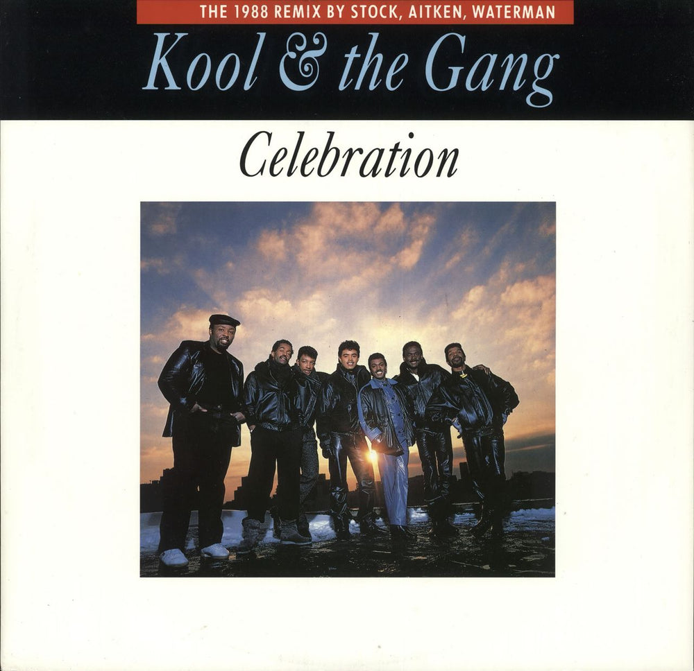 Kool & The Gang Celebration - Remix UK Promo 12" vinyl single (12 inch record / Maxi-single) JABX78