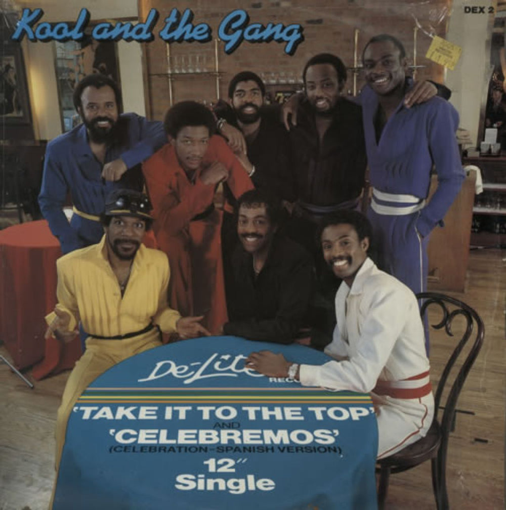 Kool & The Gang Take It To The Top & Celebremos - Spanish Version UK 12" vinyl single (12 inch record / Maxi-single) DEX2