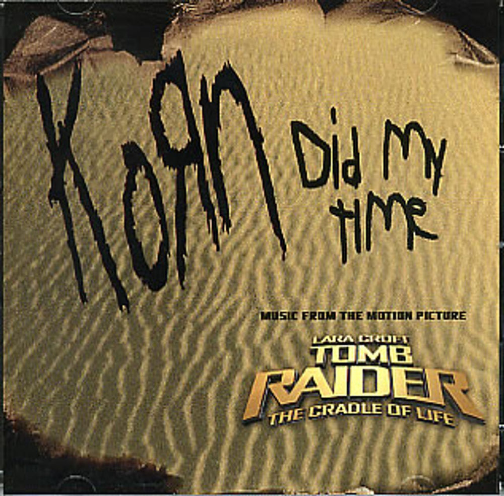 Korn Did My Time US CD single (CD5 / 5") 34K79977