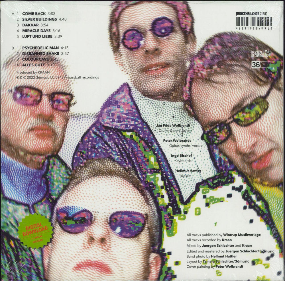 Kraan Psychedelic Man - RSD 2022 - Purple Vinyl - Sealed UK vinyl LP album (LP record) KUPLPPS788712