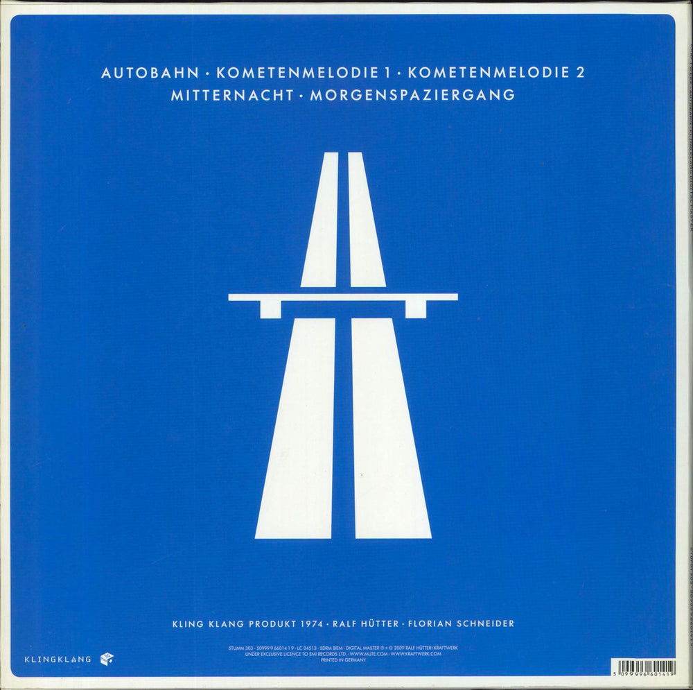 Kraftwerk Autobahn: Remastered - 180gm Vinyl - EX UK vinyl LP album (LP record) 5099996601419