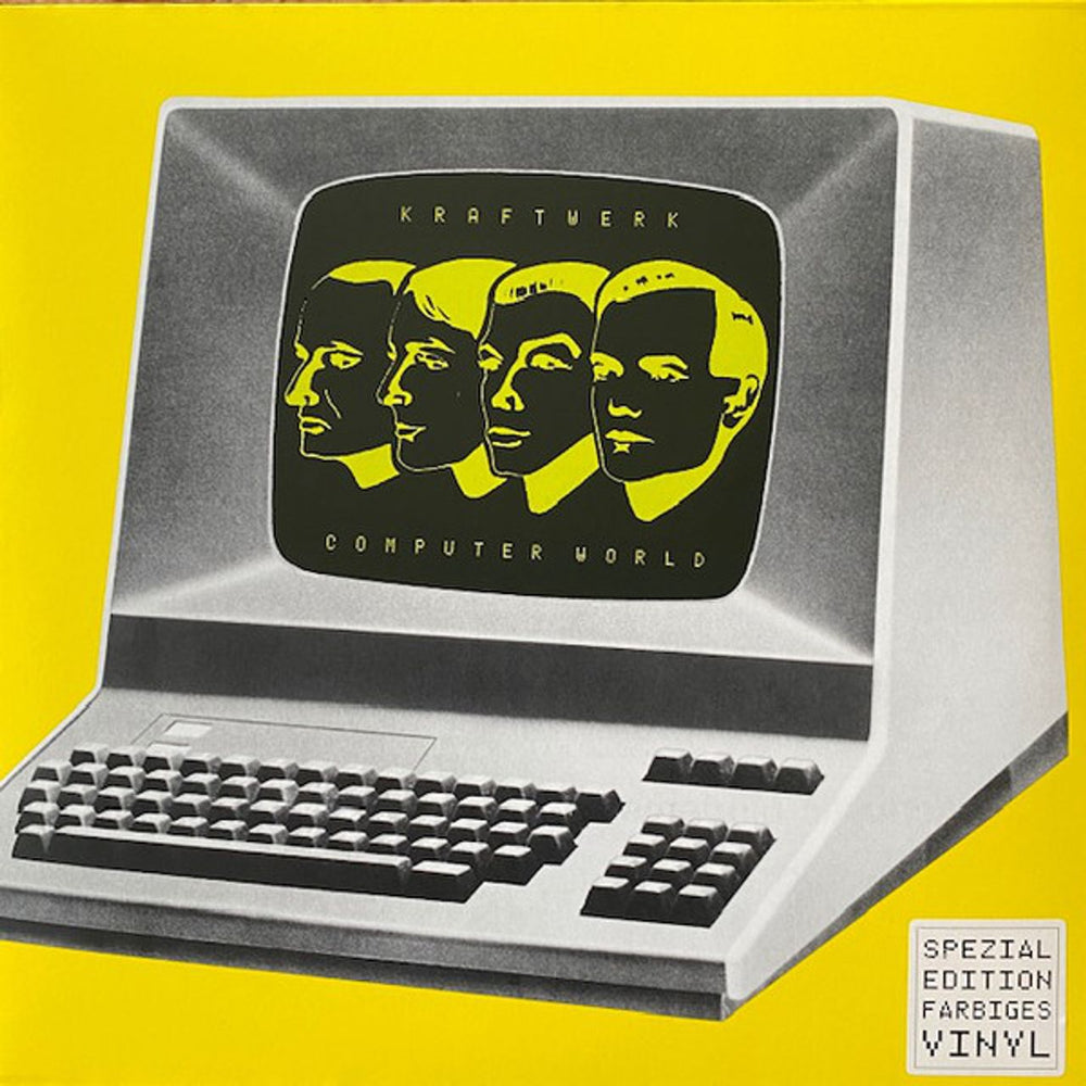 Kraftwerk Computer World - Yellow Vinyl - Sealed UK vinyl LP album (LP record) KRALPCO753969