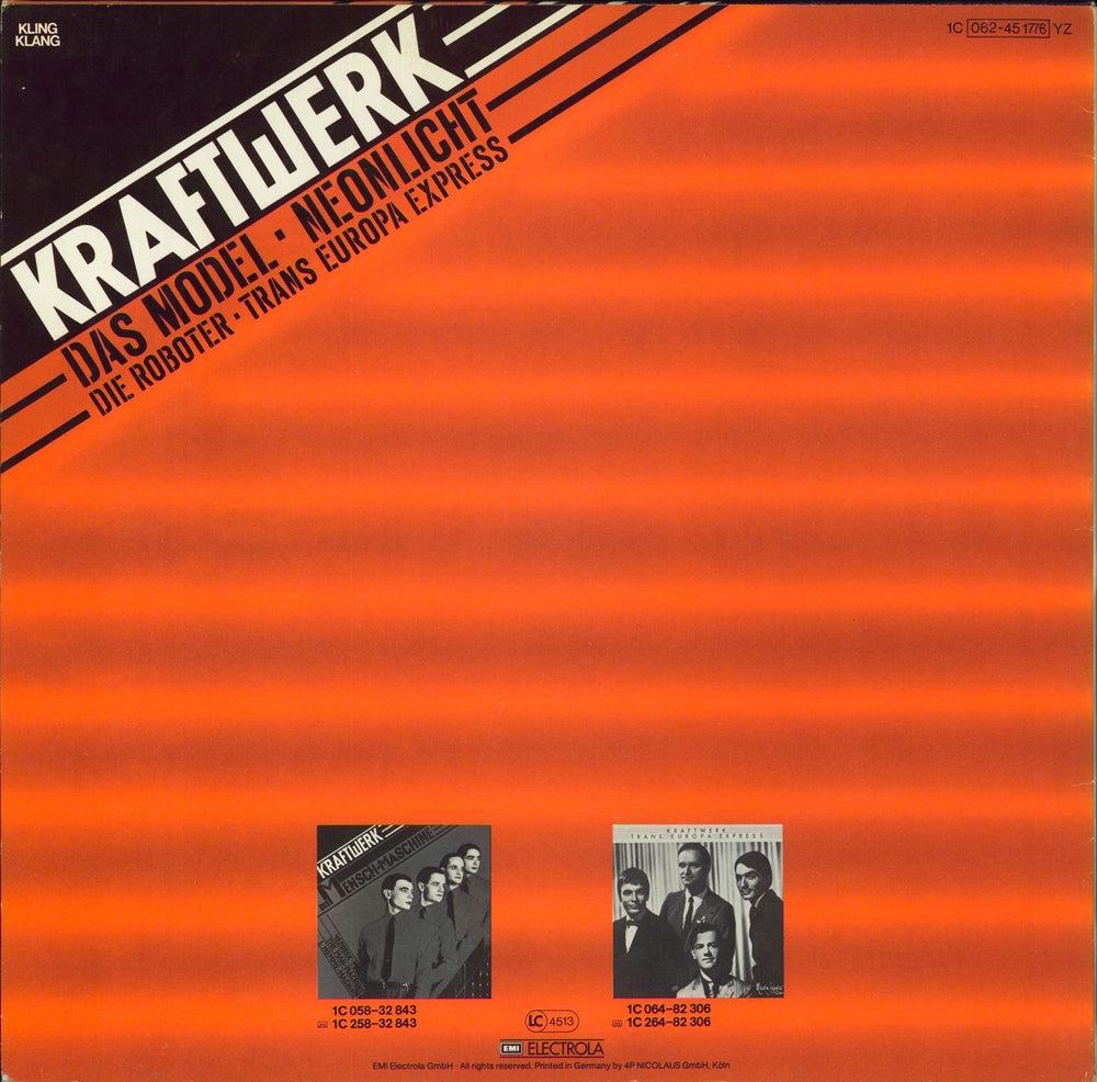 Kraftwerk Das Model - Red Vinyl German 12" vinyl single (12 inch record / Maxi-single)