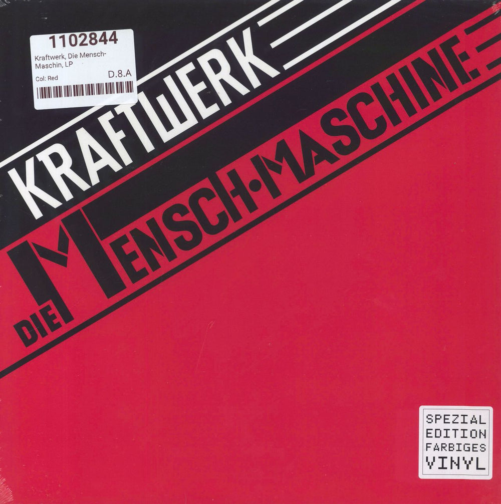 Kraftwerk Die Mensch-Maschine - Sealed German vinyl LP album (LP record) 5099969958915