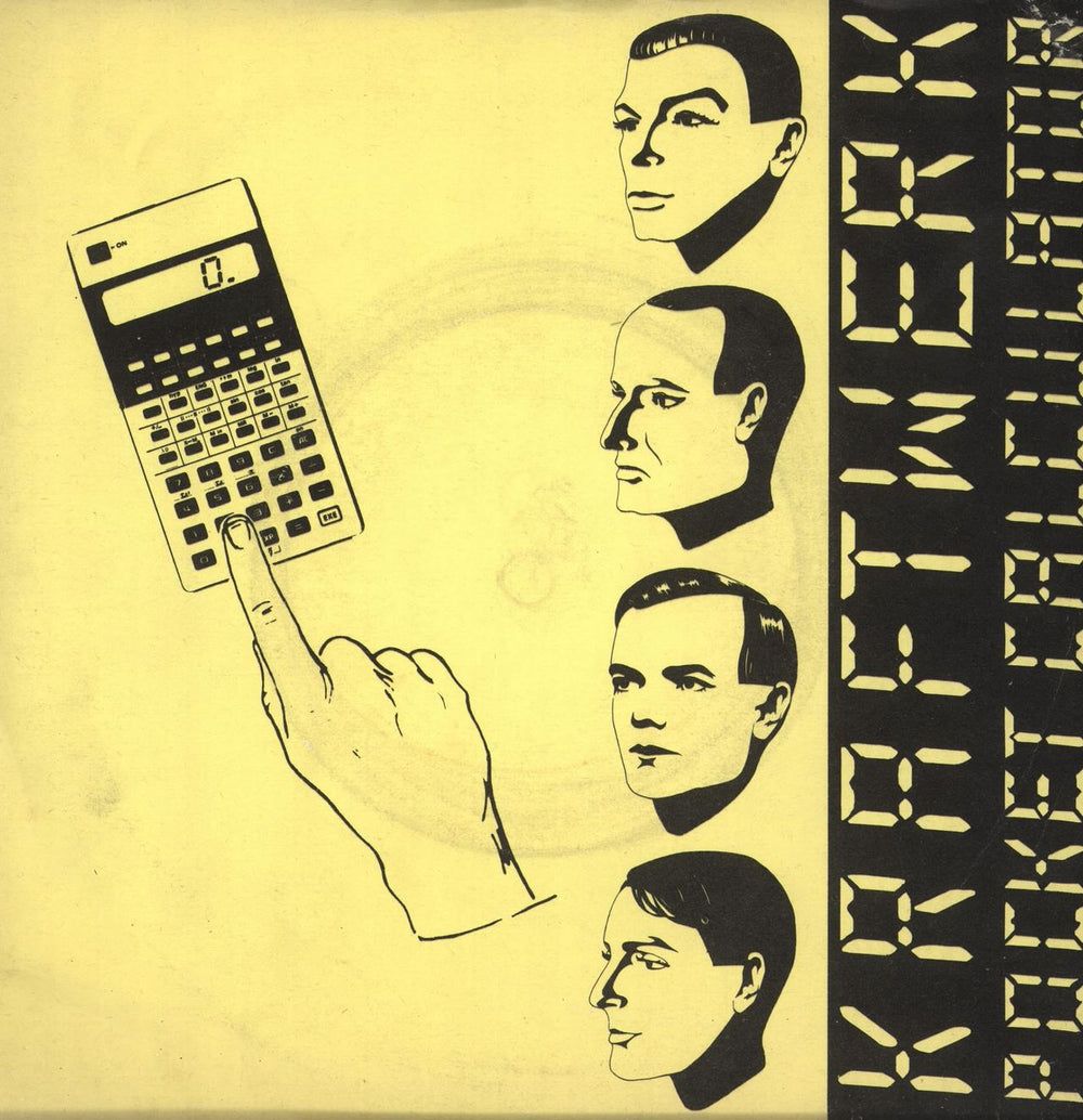 Kraftwerk Pocket Calculator UK 7" vinyl single (7 inch record / 45) EMI5175