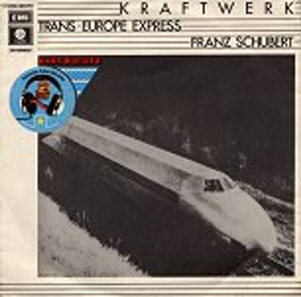 Kraftwerk Trans-Europe Express - Disco Mare Sleeve Logo Italian 7" vinyl single (7 inch record / 45) 3C006-85077