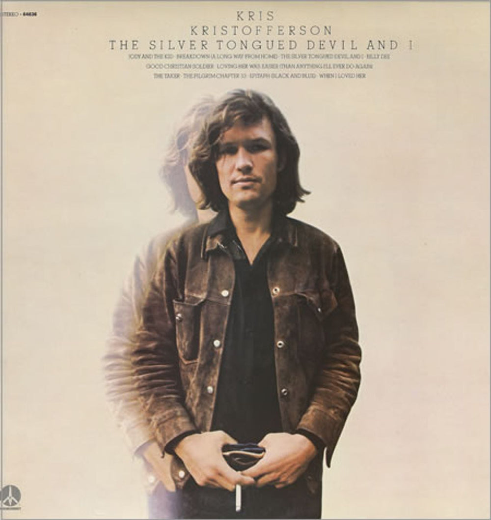 Kris Kristofferson The Silver Tongued Devil And I UK vinyl LP album (LP record) MNT64636