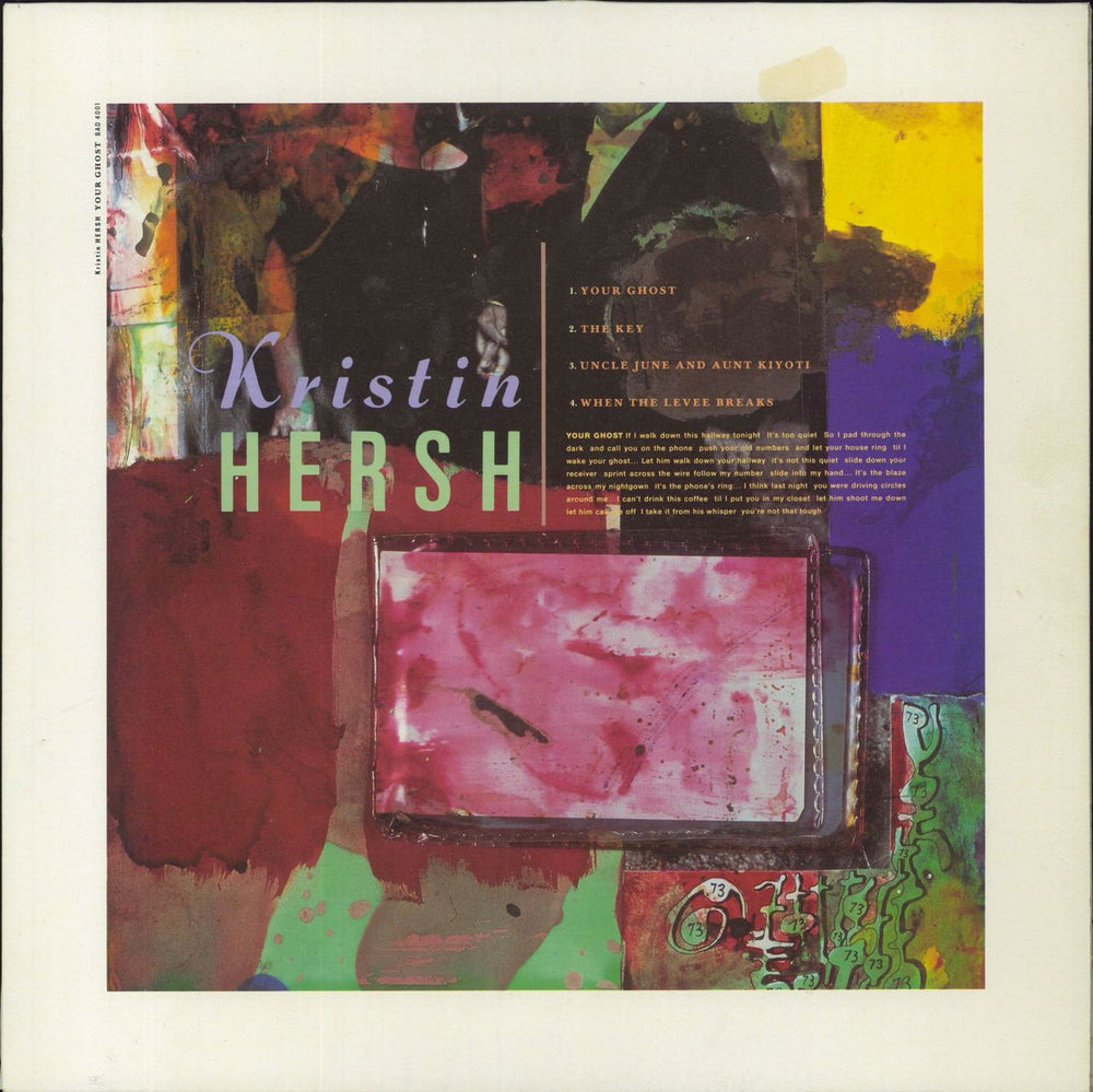 Kristin Hersh Your Ghost UK 12" vinyl single (12 inch record / Maxi-single) BAD4001