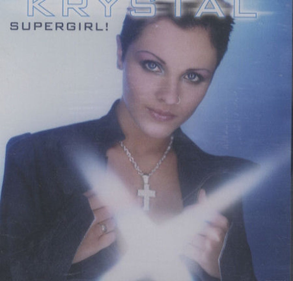 Krystal Supergirl! US Promo CD single (CD5 / 5") INTR10317-2