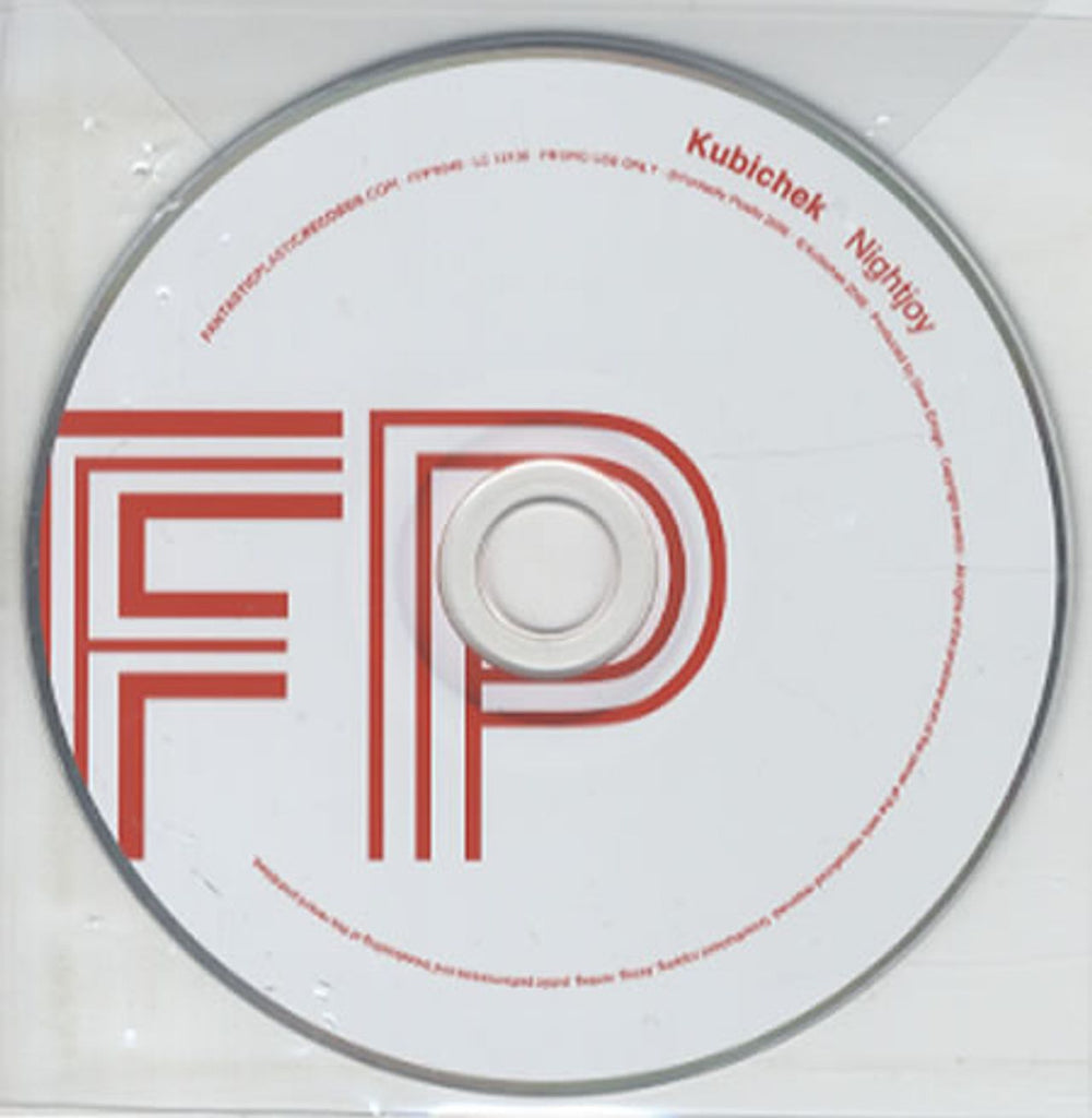 Kubichek Nightjoy UK Promo CD single (CD5 / 5") FPPR049