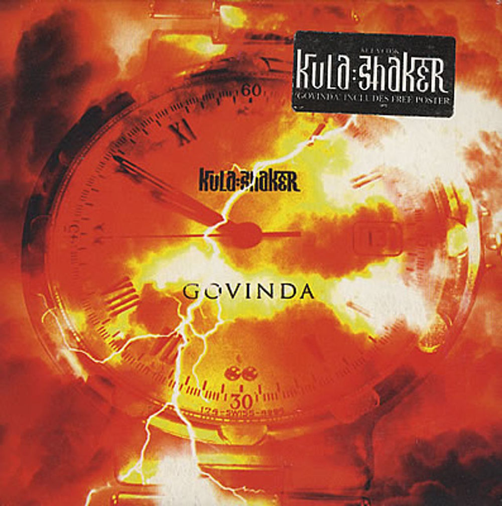 Kula Shaker Govinda UK 2-CD single set (Double CD single) KUL2SGO198409