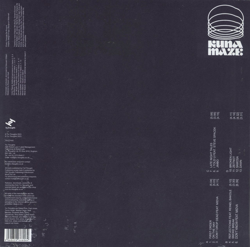 Kuna Maze Night Shift - Sealed UK 2-LP vinyl record set (Double LP Album) 5060609666064