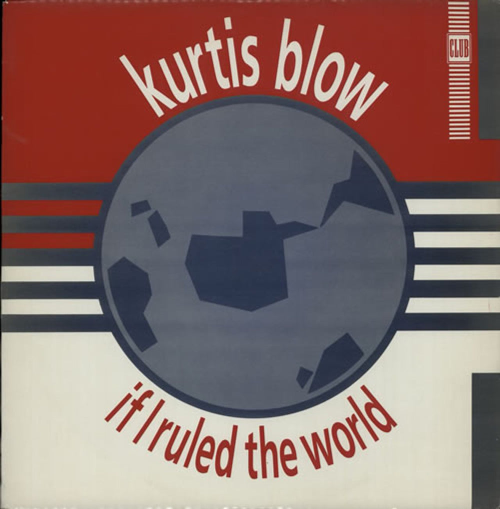 Kurtis Blow If I Ruled The World UK 12" vinyl single (12 inch record / Maxi-single) JABX26