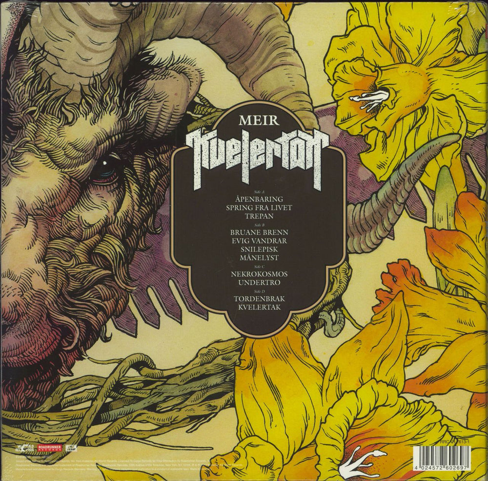 Kvelertak Meir UK 2-LP vinyl record set (Double LP Album)