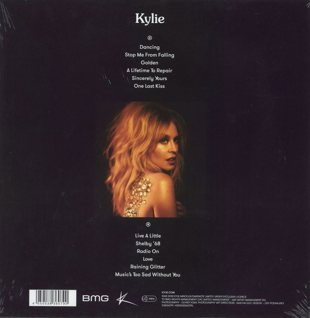 Kylie Minogue Golden UK picture disc LP (vinyl picture disc album) 4050538360790