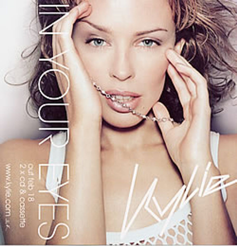 Kylie Minogue In Your Eyes - Display Flat - quantity of 10 UK display DISPLAY FLAT