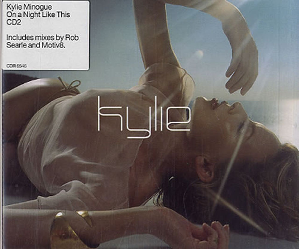 Kylie Minogue On A Night Like This UK 2-CD single set (Double CD single) KYL2SON165151