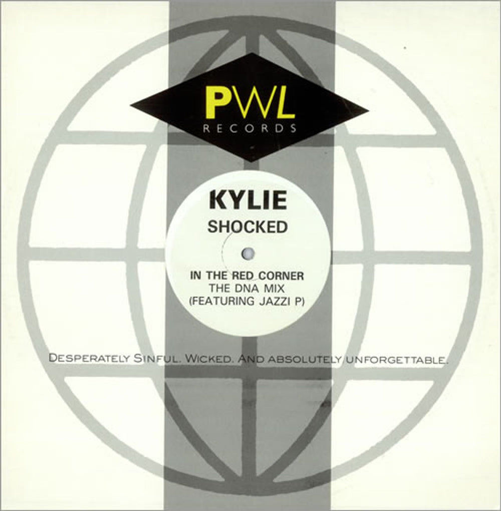 Kylie Minogue Shocked UK Promo 12" vinyl single (12 inch record / Maxi-single) PWLT81